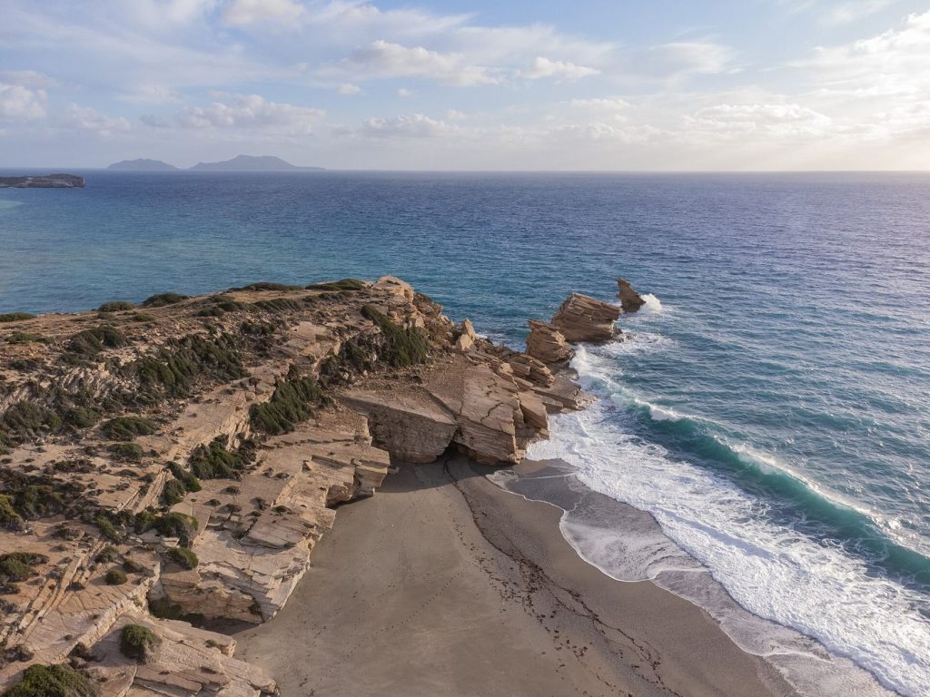 Study Finds Atlantic Currents at Their Weakest in Centuries Aerial view of ocean waves and deep blue water